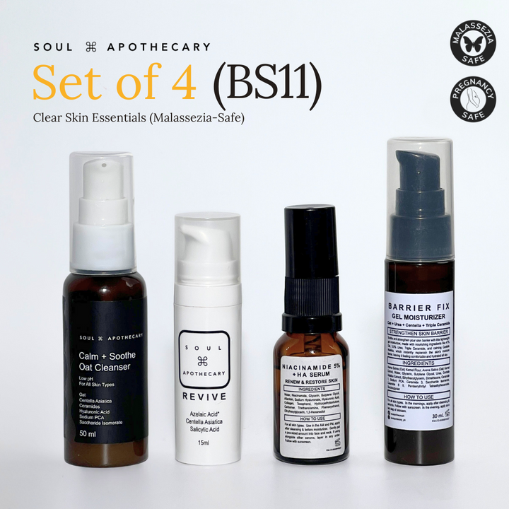 Bestseller Sets: Clear Skin Essentials (Malassezia-Safe)