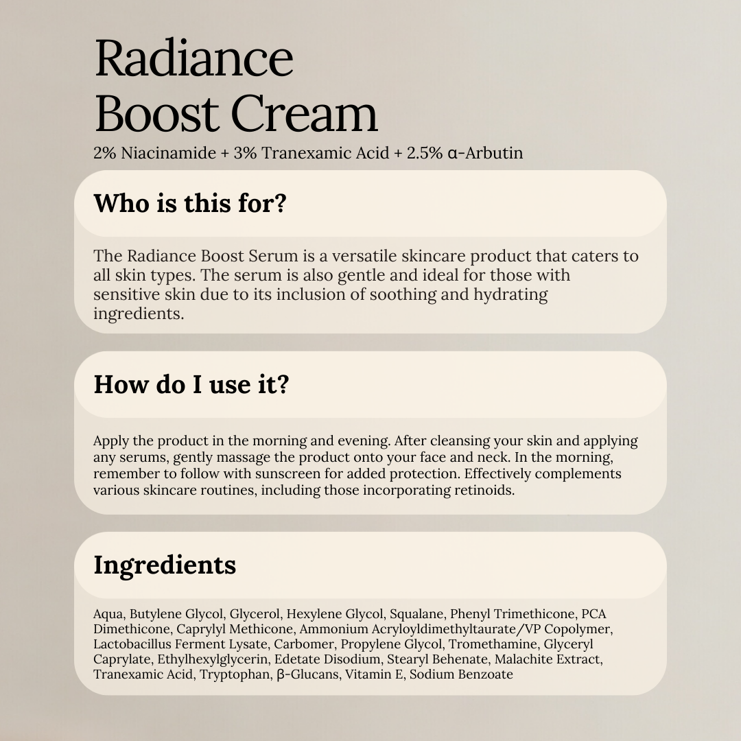 Radiance Boost Cream