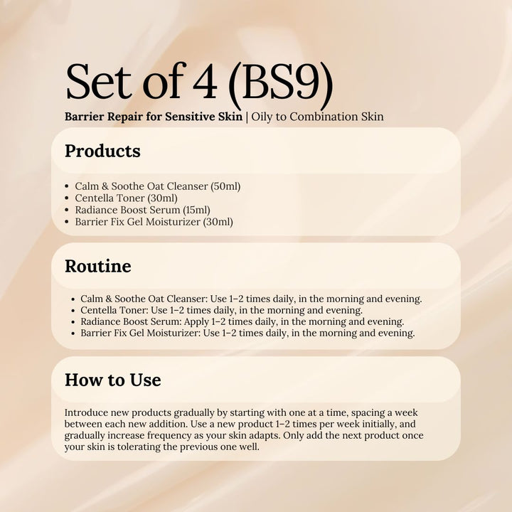Bestseller Sets: Barrier Repair for Sensitive Skin