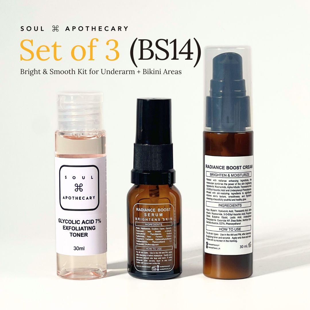 Bestseller Sets: Bright & Smooth Kit for Underarms + Bikini Areas
