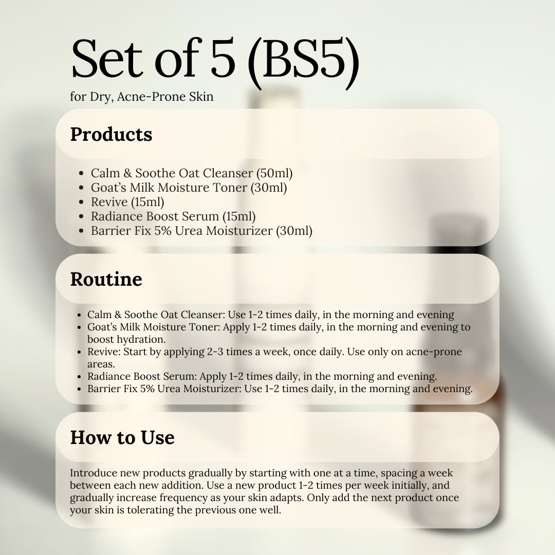 Bestseller Sets for Dry, Acne-Prone Skin