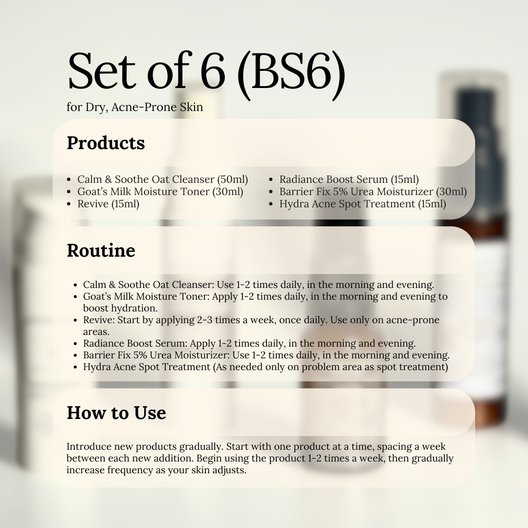 Bestseller Sets for Dry, Acne-Prone Skin