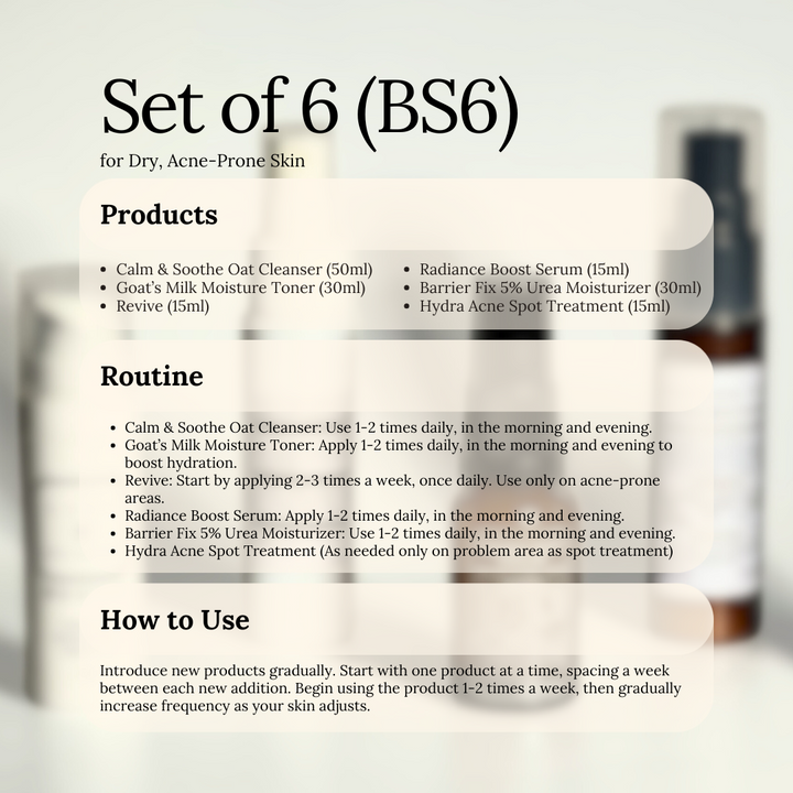 Bestseller Sets for Dry, Acne-Prone Skin