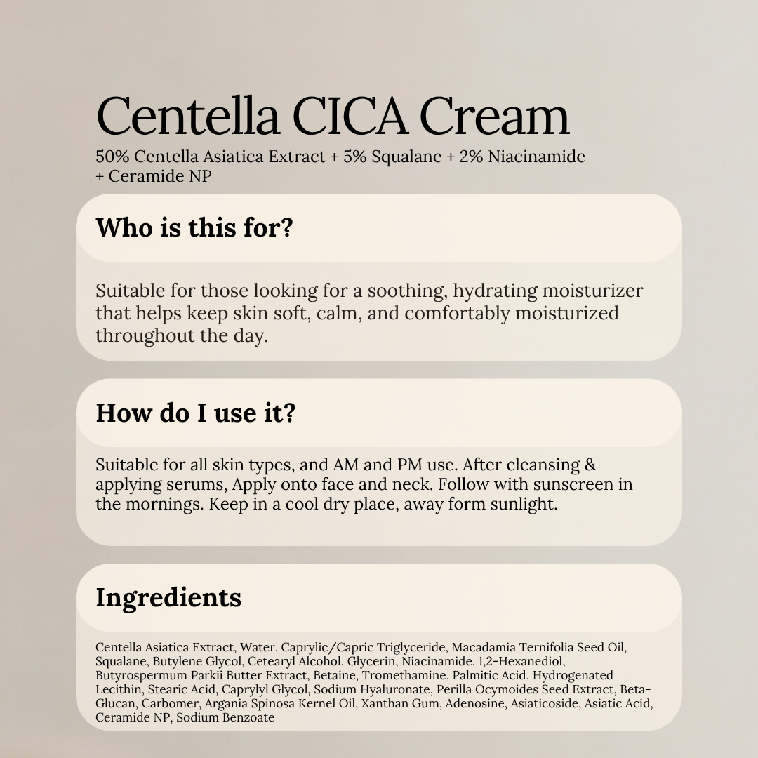 Centella CICA Cream