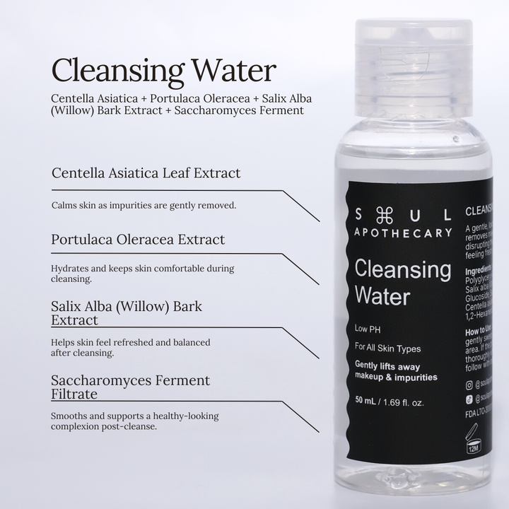 Cleanse Cleansing Water