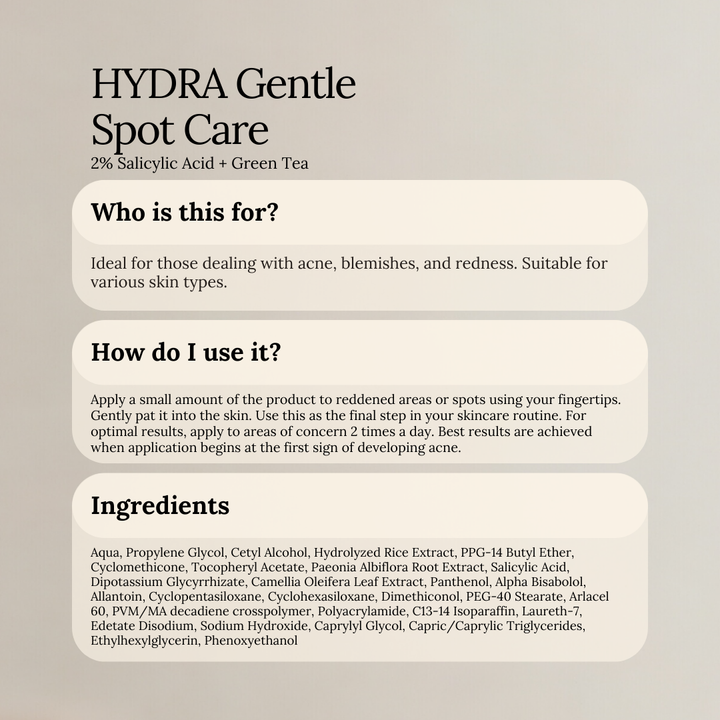 Hydra Gentle Spot Care